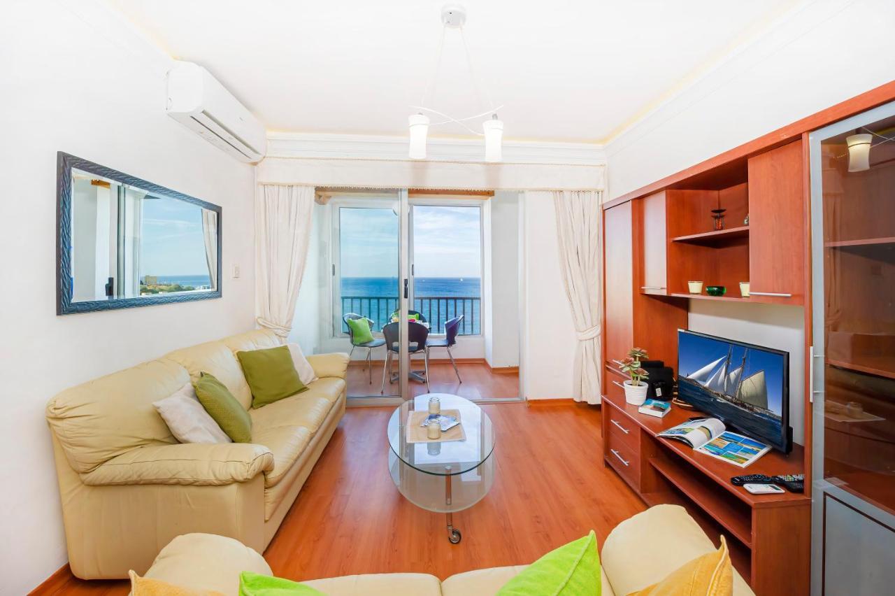 Saint Julian's Spinola Bay Top Floor Seafront 3 Bedroom Apartment With Panoramic Sea Views - By Getawaysmalta מראה חיצוני תמונה