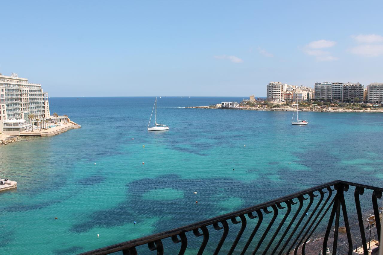 Saint Julian's Spinola Bay Top Floor Seafront 3 Bedroom Apartment With Panoramic Sea Views - By Getawaysmalta מראה חיצוני תמונה